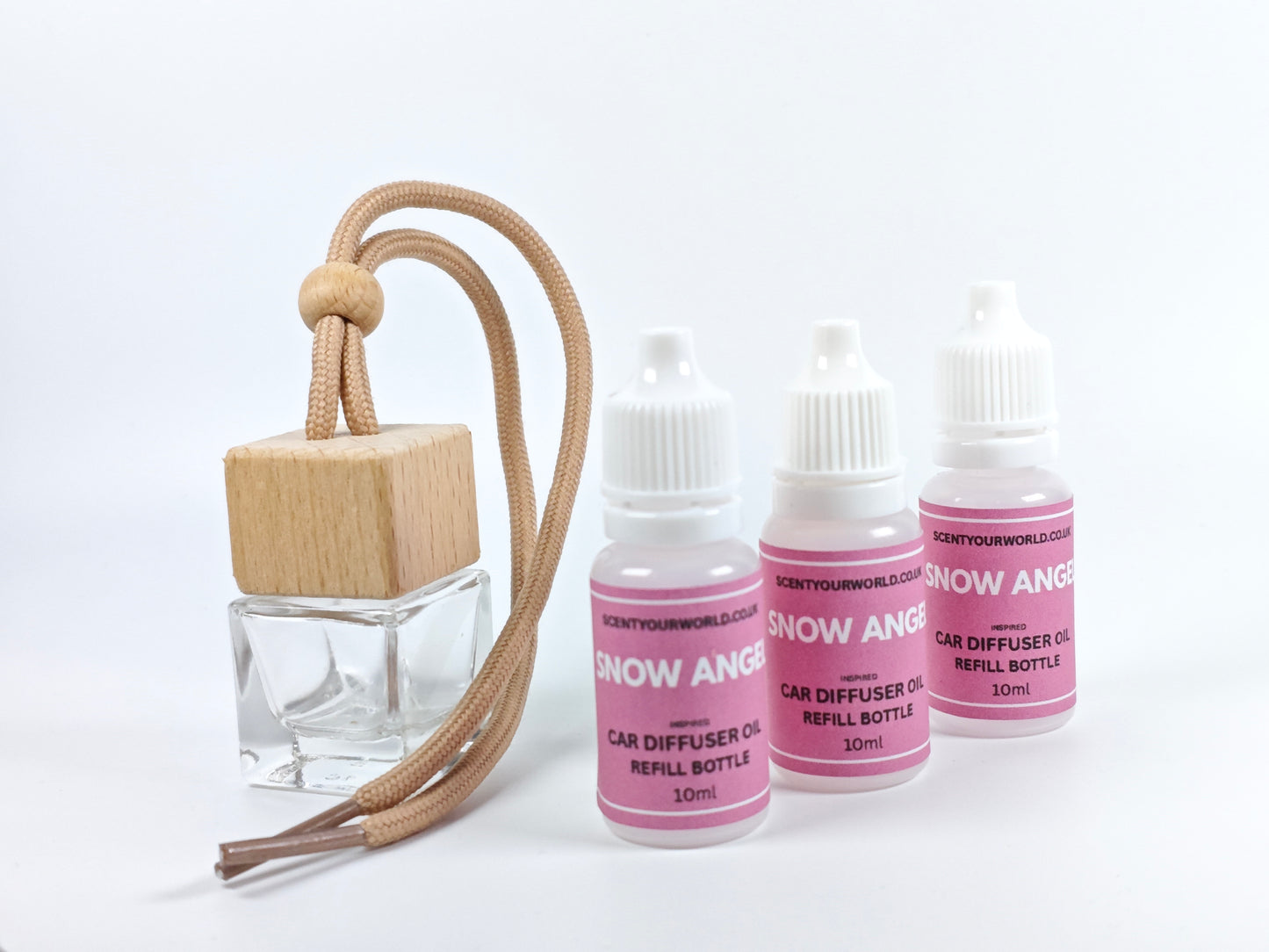 Refillable car diffuser - Snow angel - Inspired scent