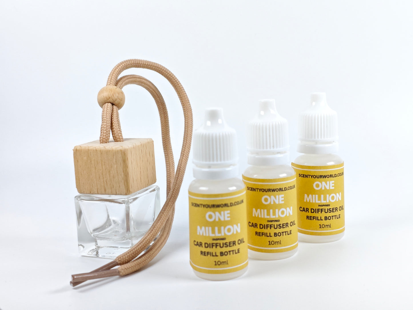 Refillable car diffuser - One million - Inspired scent
