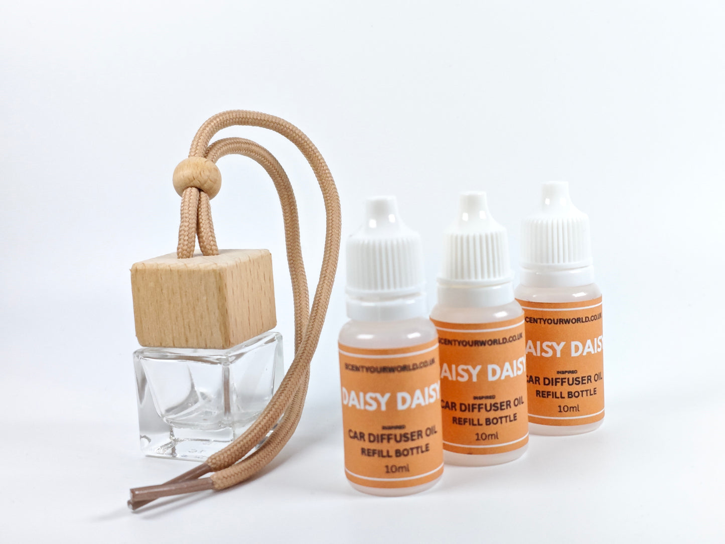 Refillable car diffuser - Daisy daisy - Inspired scent