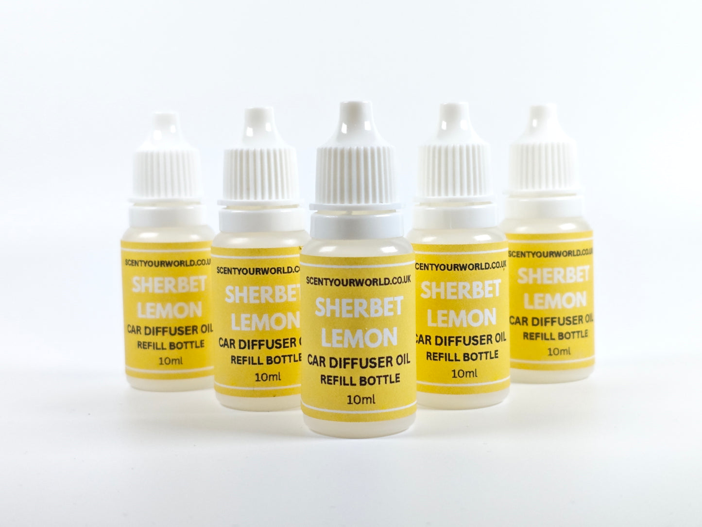 Car diffuser refill bottle - Sherbet lemon