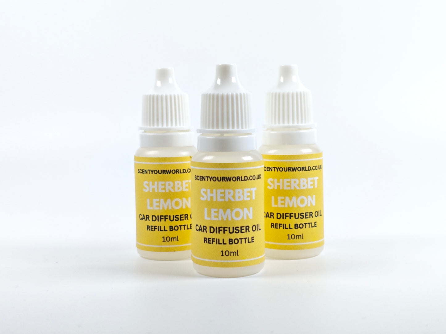 Car diffuser refill bottle - Sherbet lemon