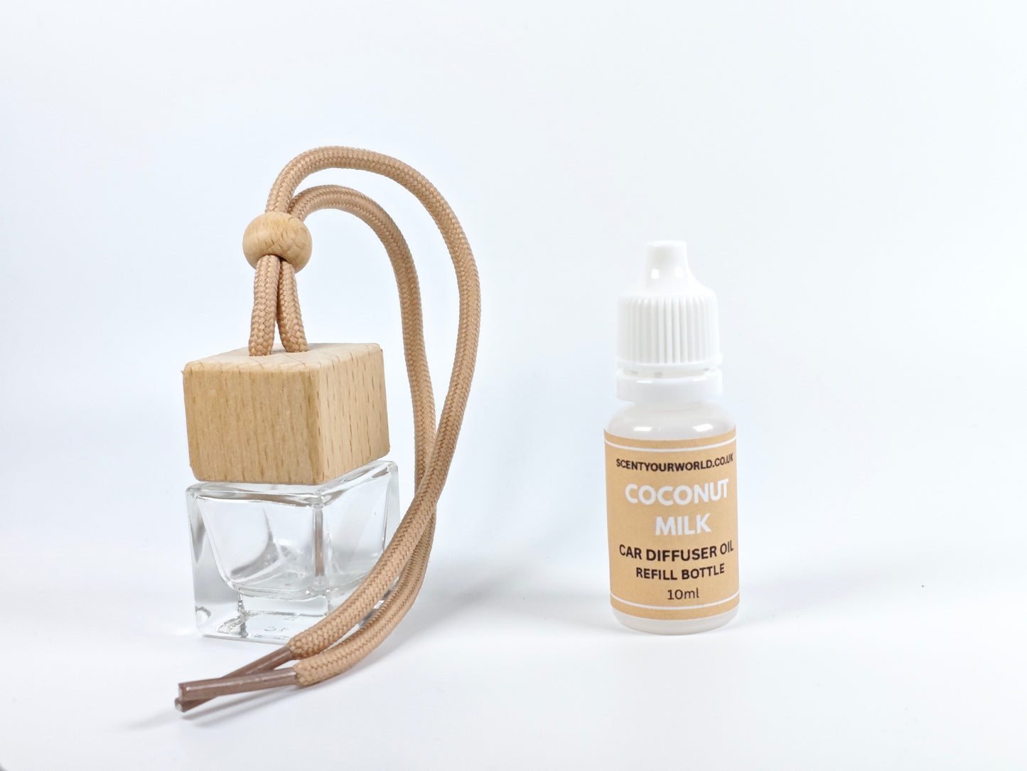 Refillable Car diffuser - Coconut milk