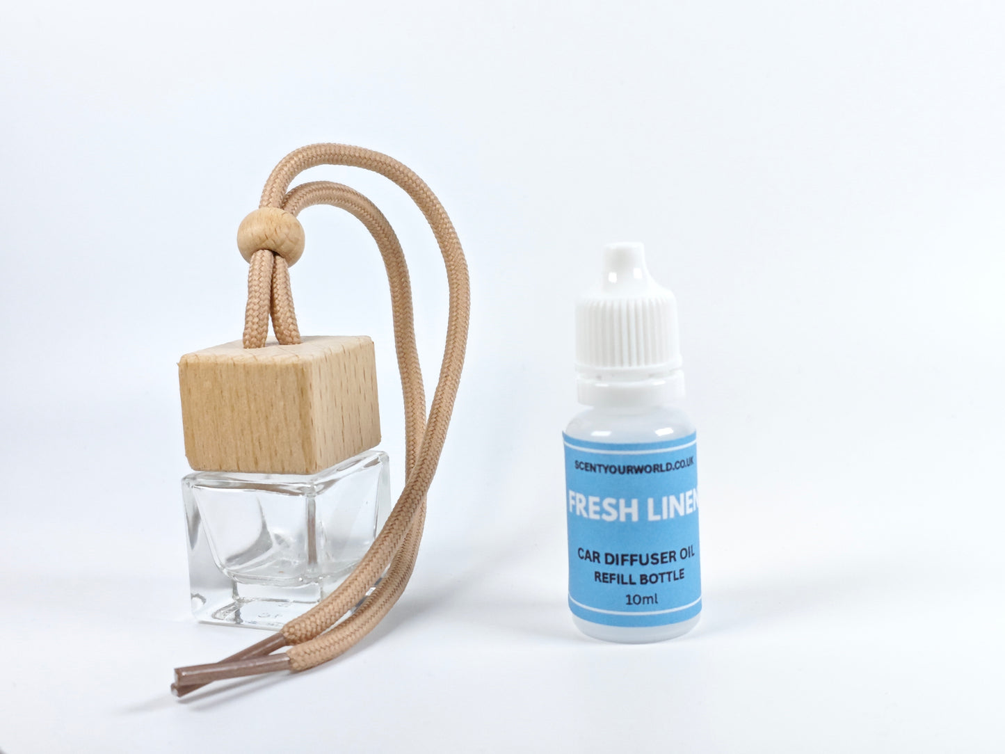 Refillable car diffuser - Fresh linen