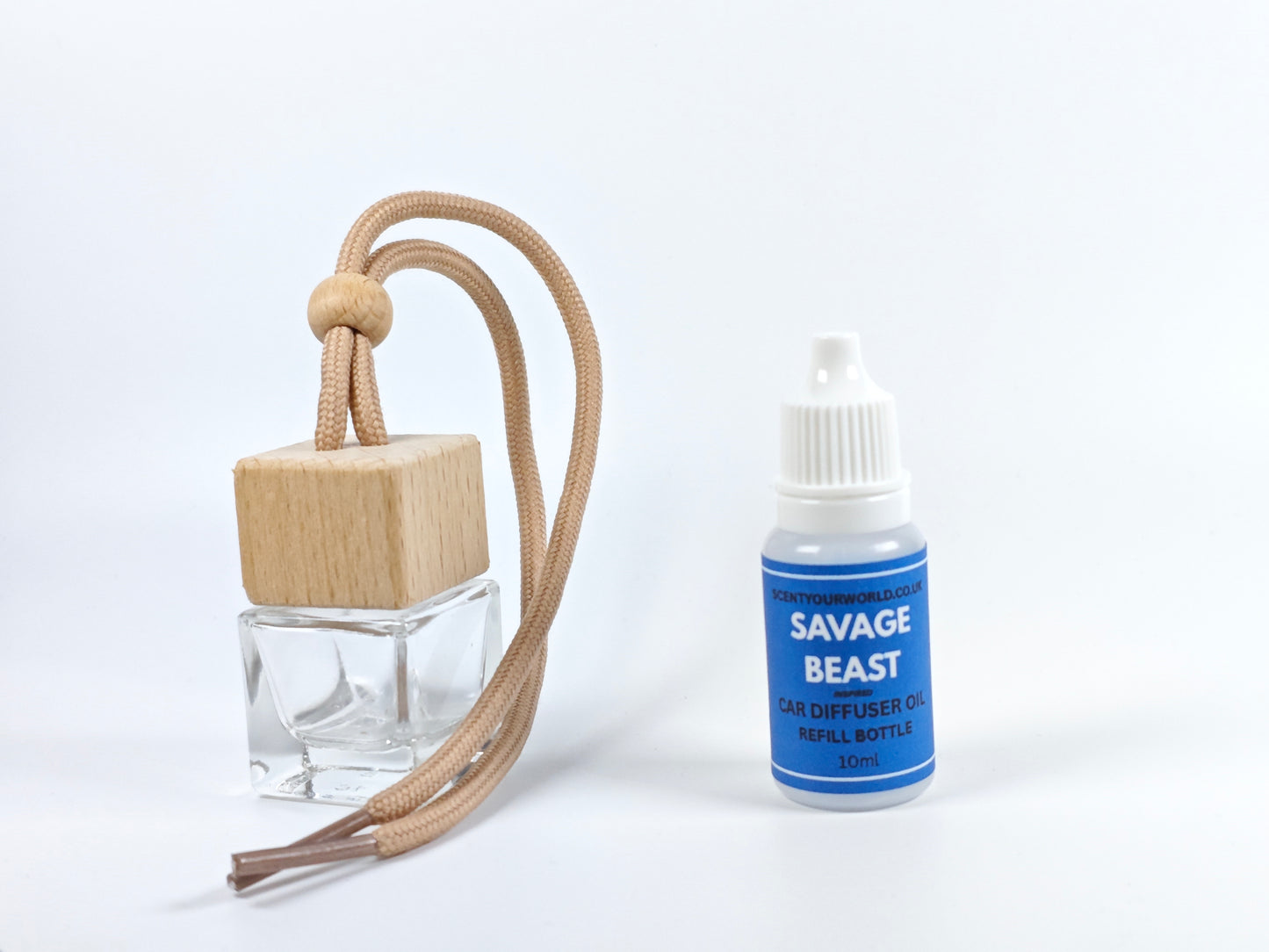 Refillable car diffuser - Savage beast - Inspired scent