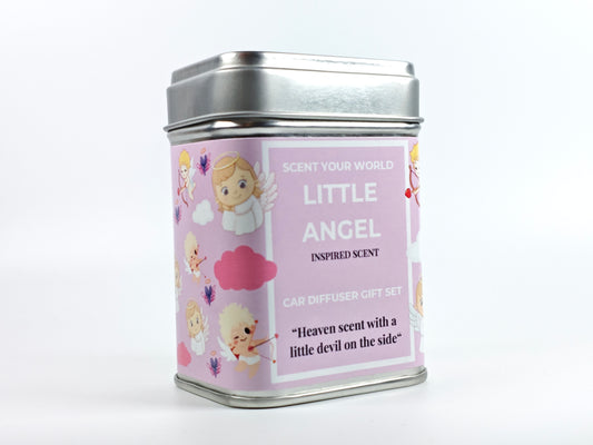 Refillable car diffuser gift set - Little angel - Inspired scent
