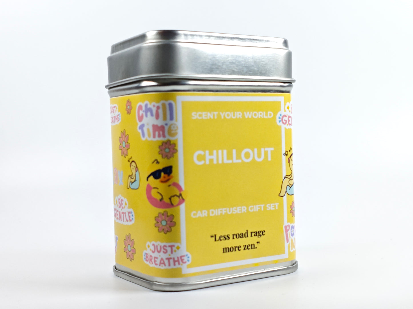 Refillable car diffuser gift set - Chill out