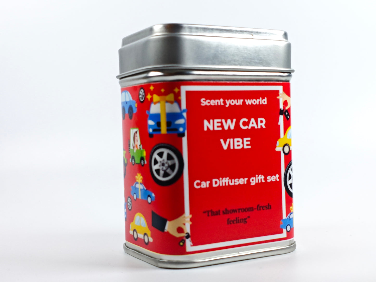 Refillable car diffuser gift set - New car vibe