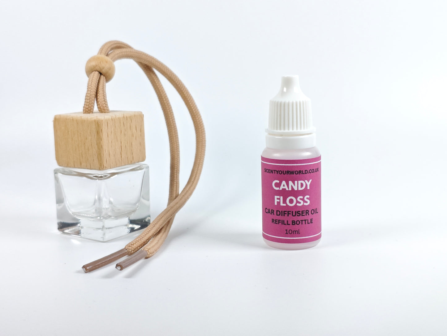 Refillable car diffuser - Candy floss