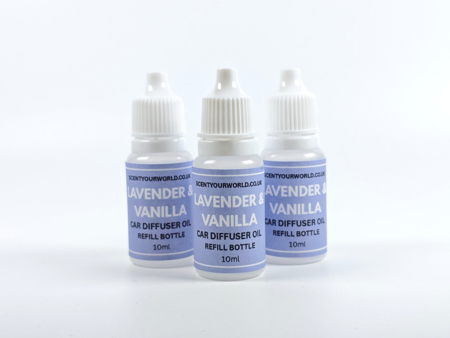 Car diffuser refill bottle - Lavender & vanilla