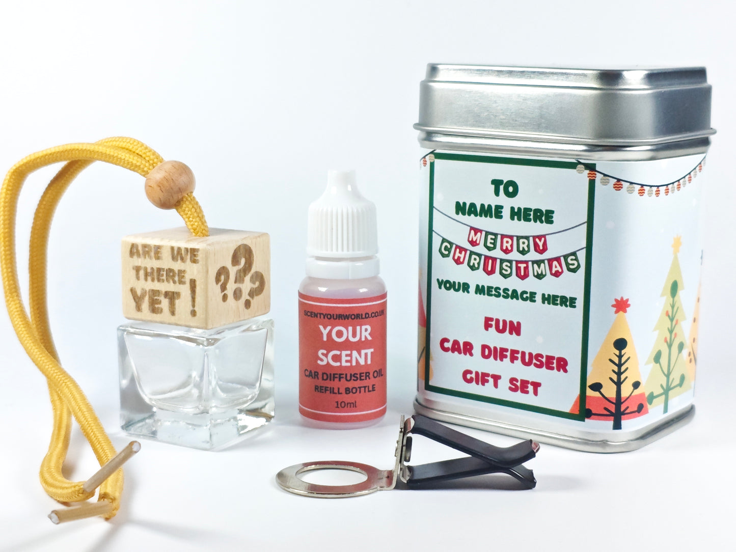 Christmas car diffuser gift set - Are we there yet?