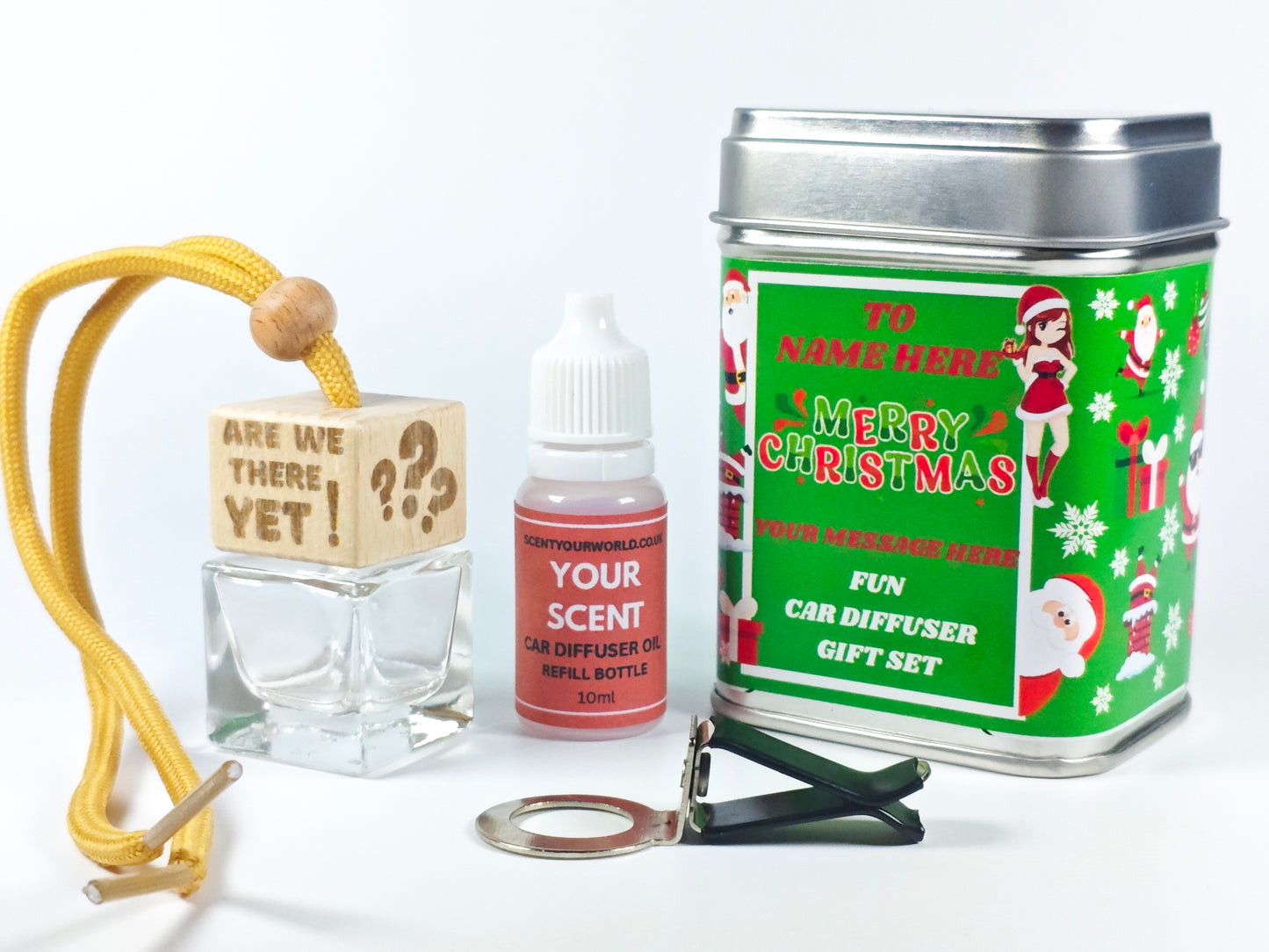 Christmas car diffuser gift set - Are we there yet?