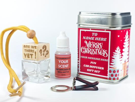 Christmas car diffuser gift set - Are we there yet?