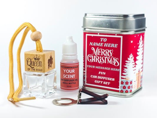 Christmas car diffuser gift set - Queen of the road