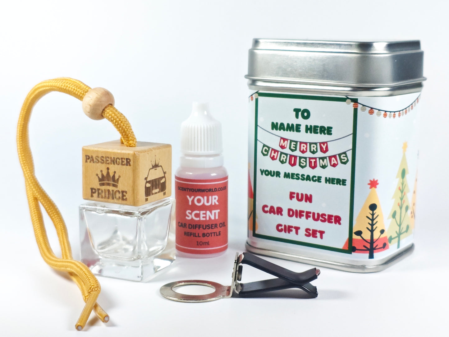 Christmas car diffuser gift set - Passenger prince