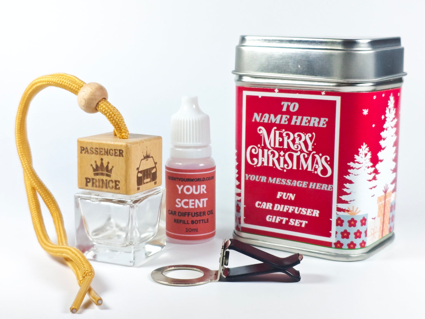 Christmas car diffuser gift set - Passenger prince