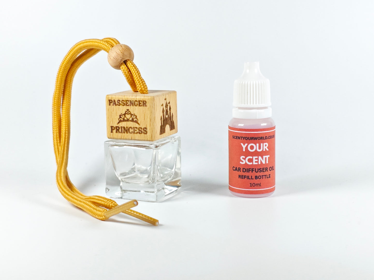 Fun refillable car diffuser - Passenger princess