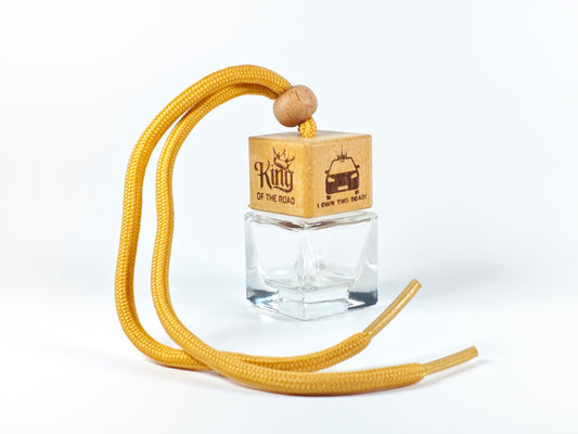 Fun refillable car diffuser - King of the road
