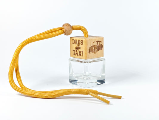 Fun refillable car diffuser - Dad's taxi
