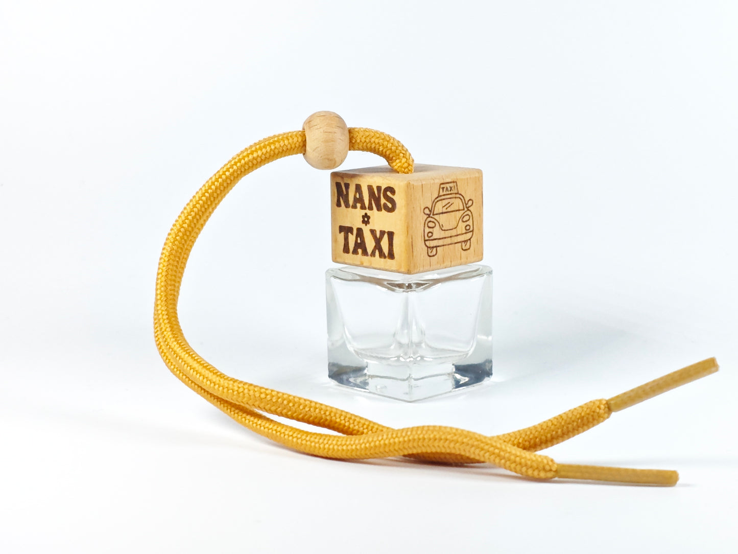 Fun refillable car diffuser - Nan's taxi