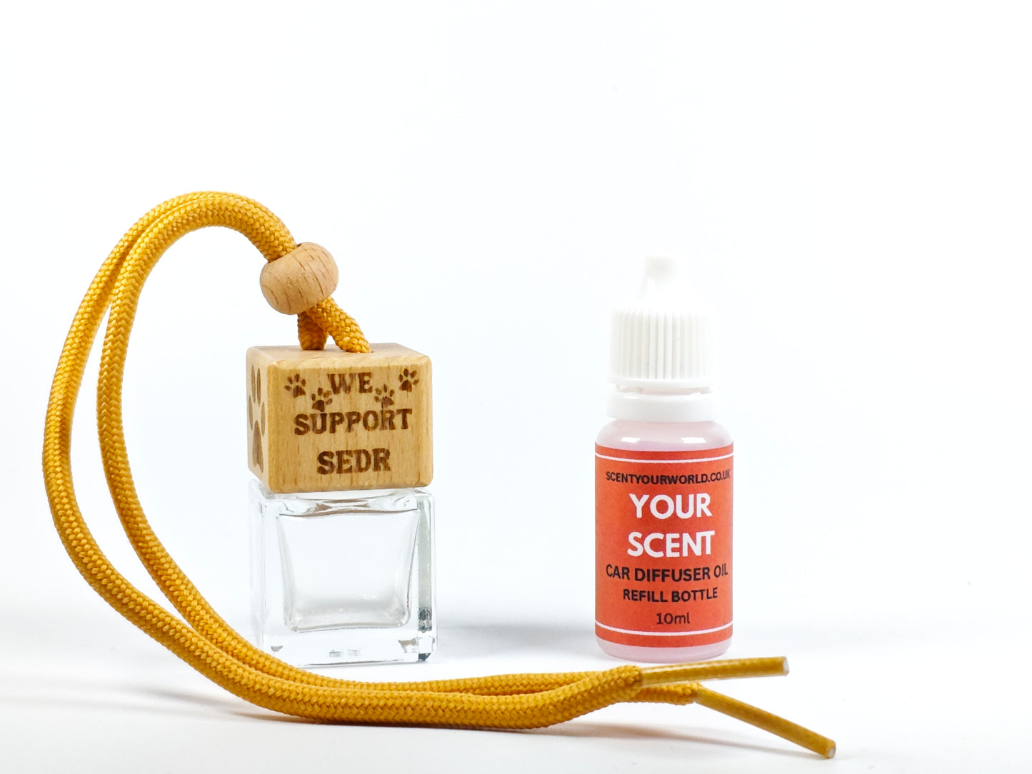 Refillable charity car diffuser - SEDR