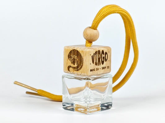 Virgo - Zodiac - Refillable car diffuser
