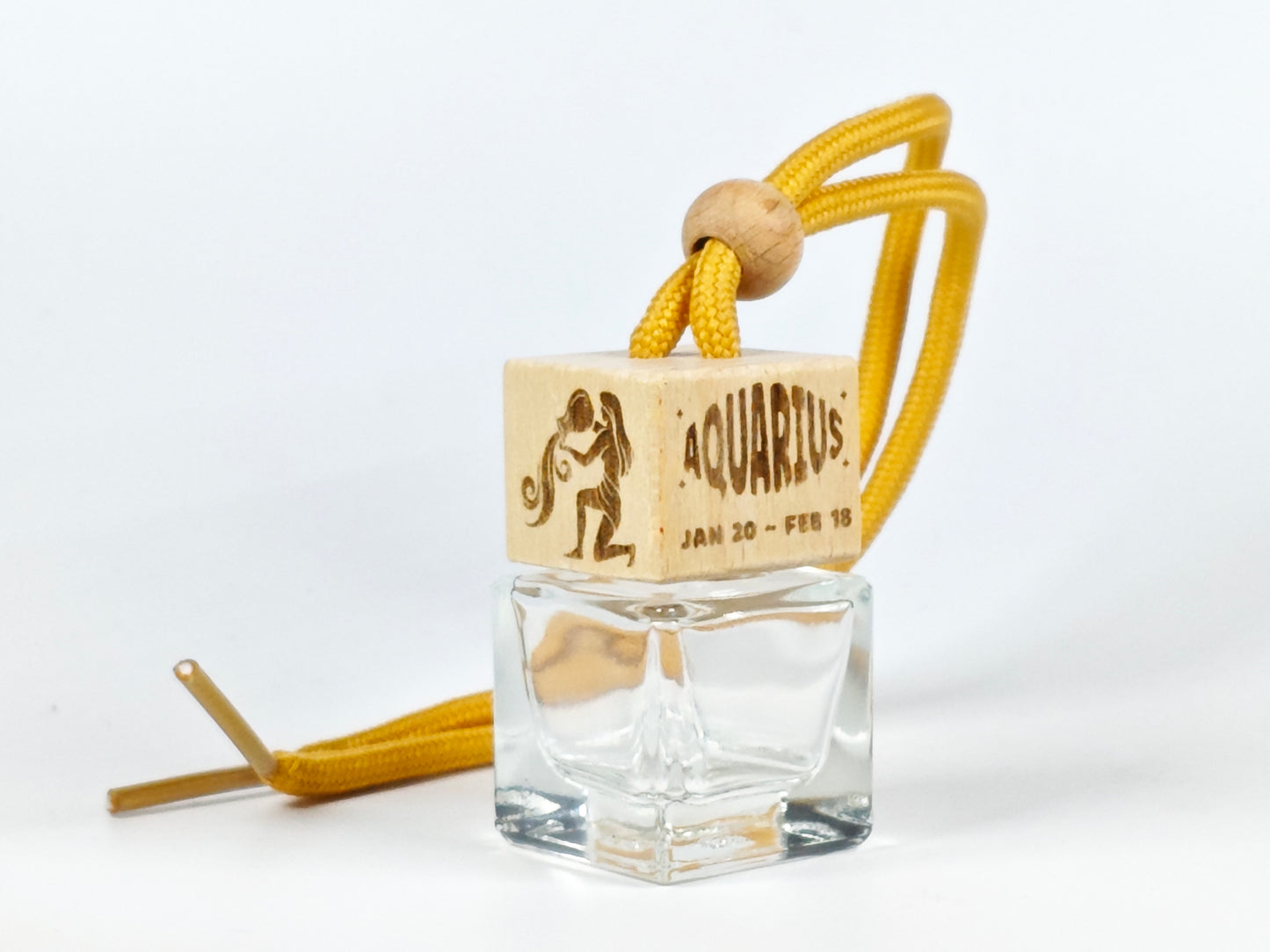 Aquarius - Zodiac - Refillable car diffuser