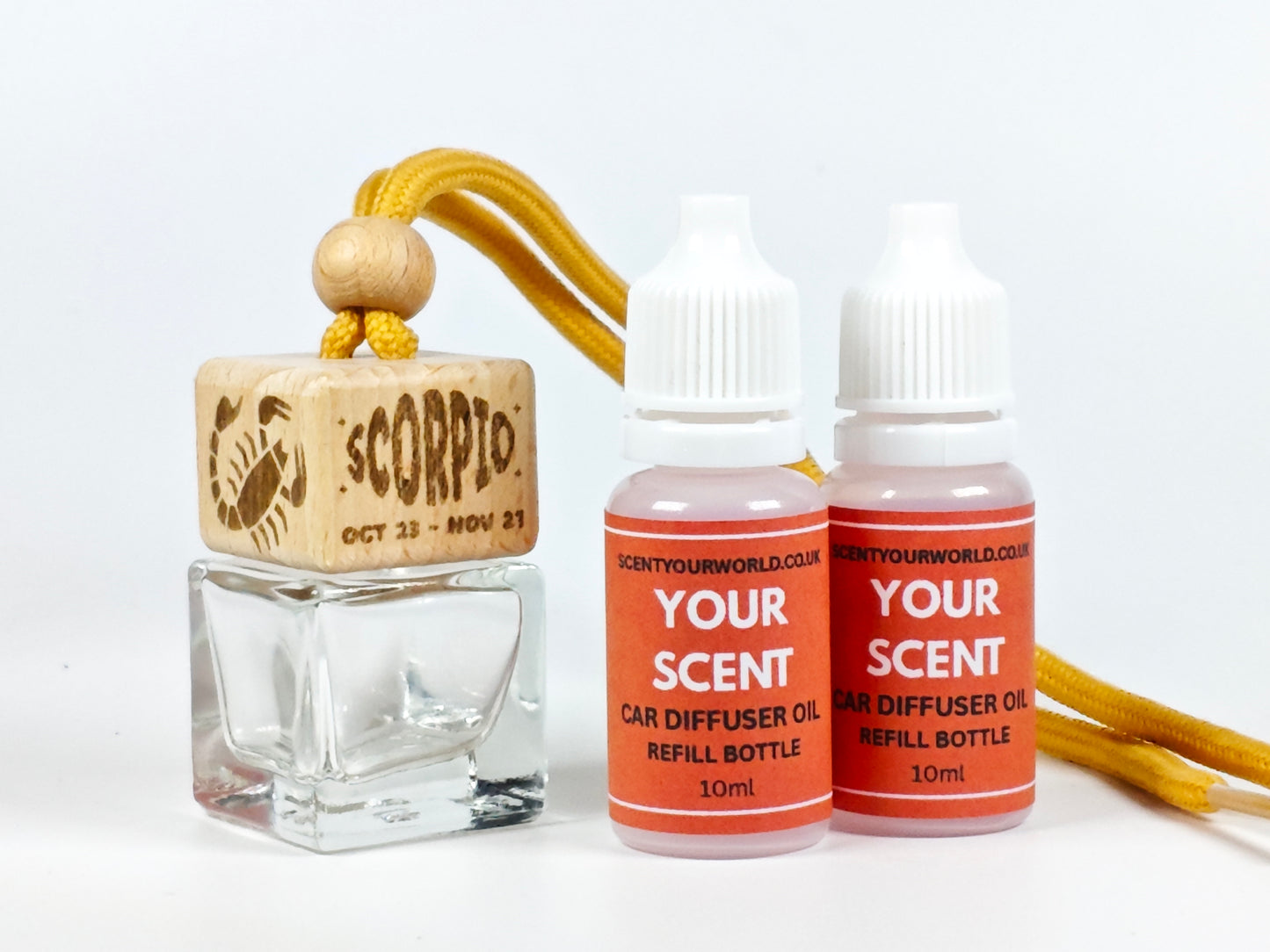 Scorpio - Zodiac - Refillable car diffuser