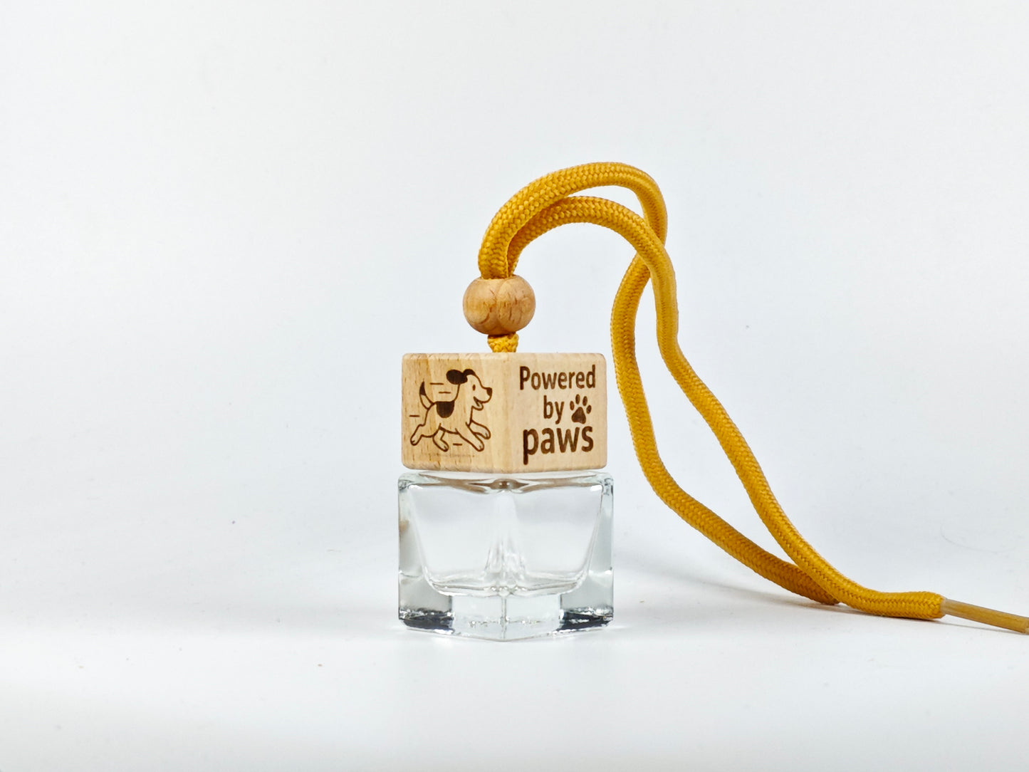 Powered by paws - Refillable car diffuser