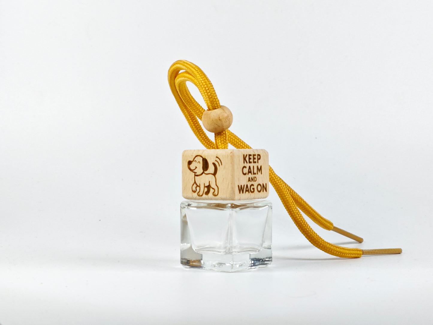 Keep calm and wag on - Refillable car diffuser