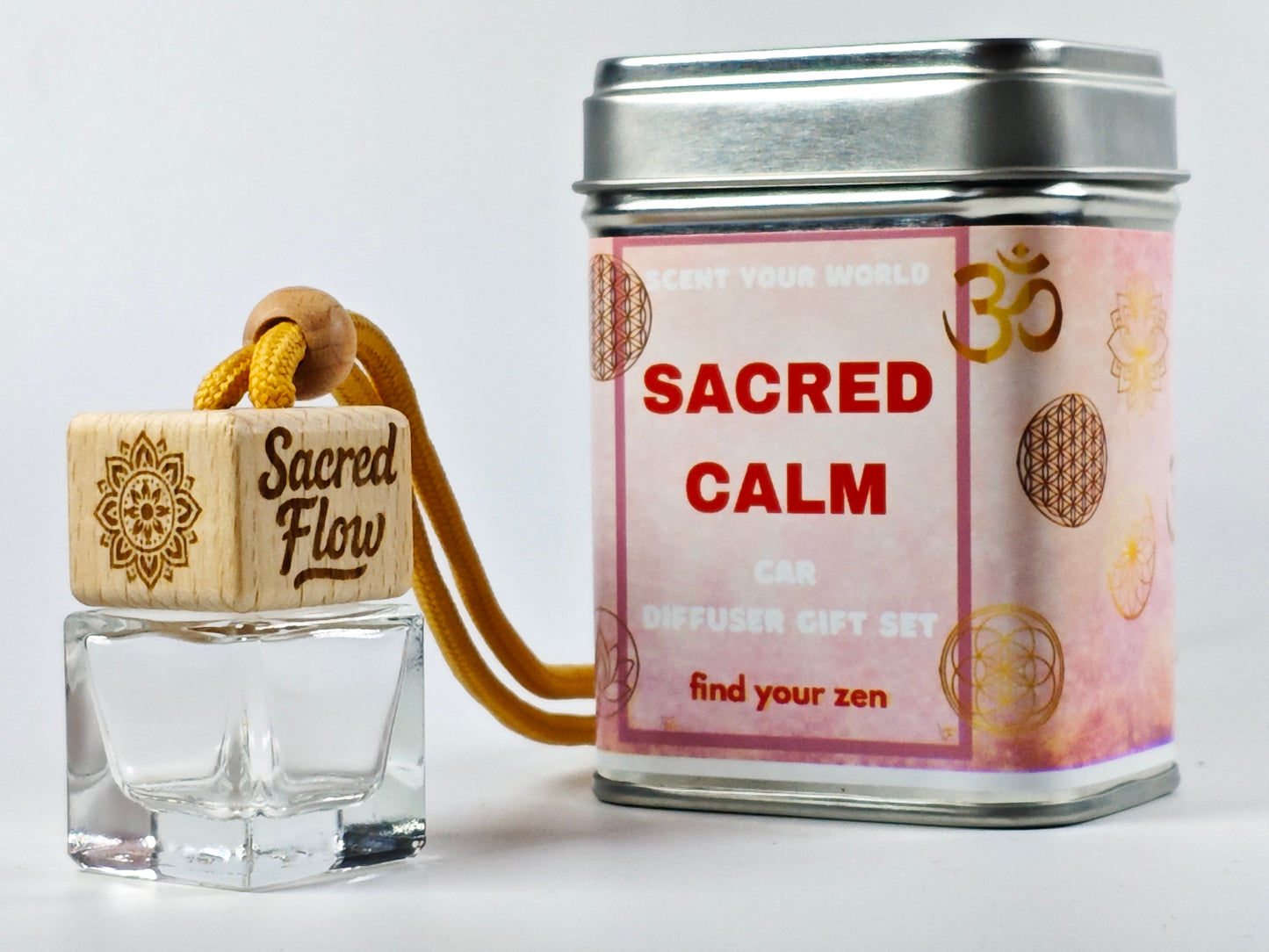 Mandala - Sacred - Refillable car diffuser