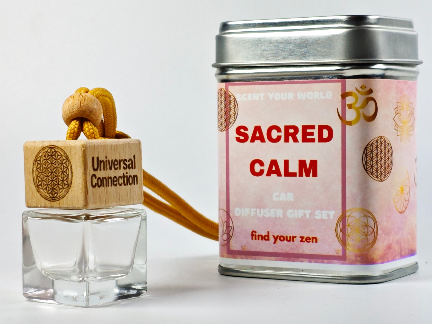Sacred geometry - Sacred - Refillable car diffuser