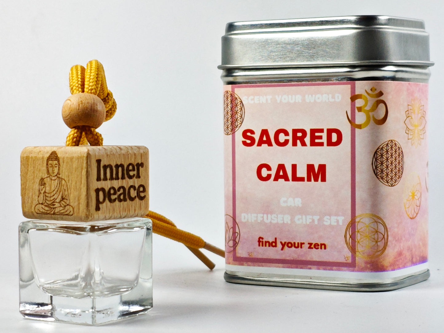 Buddha - Sacred - Refillable car diffuser