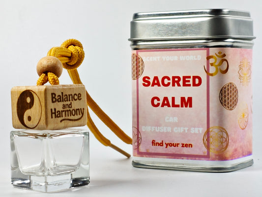 Yin yang - Sacred - Refillable car diffuser
