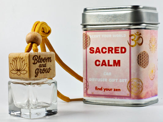 Lotus - Sacred - Refillable car diffuser