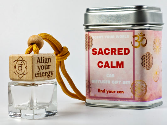 Chakra - Sacred - Refillable car diffuser