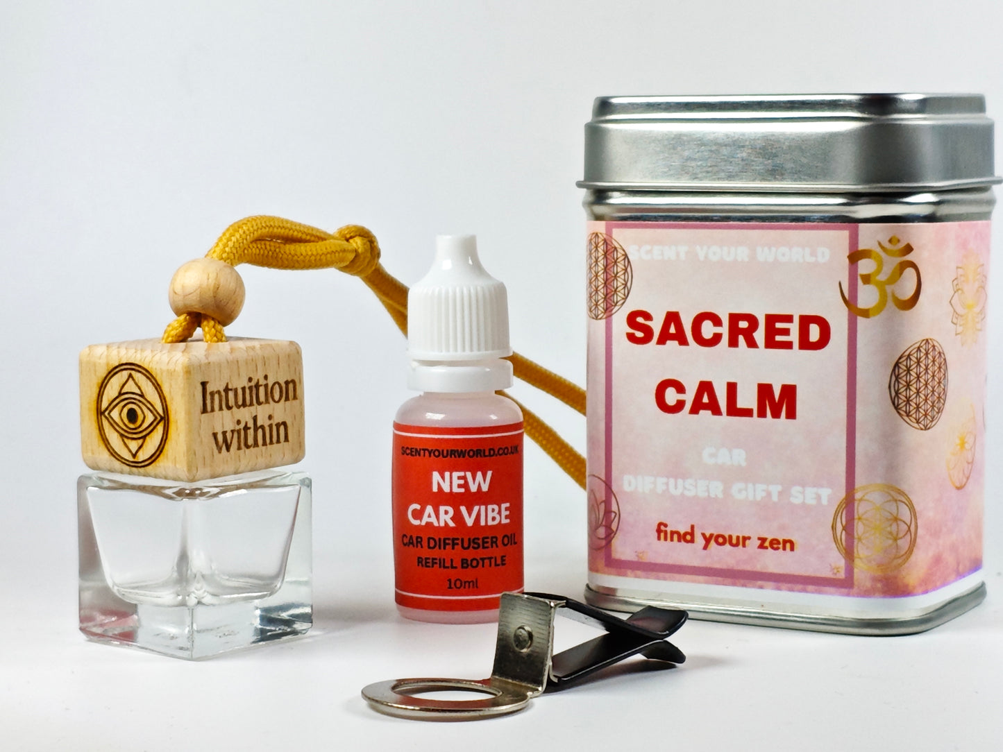 Third eye - Sacred - Refillable car diffuser