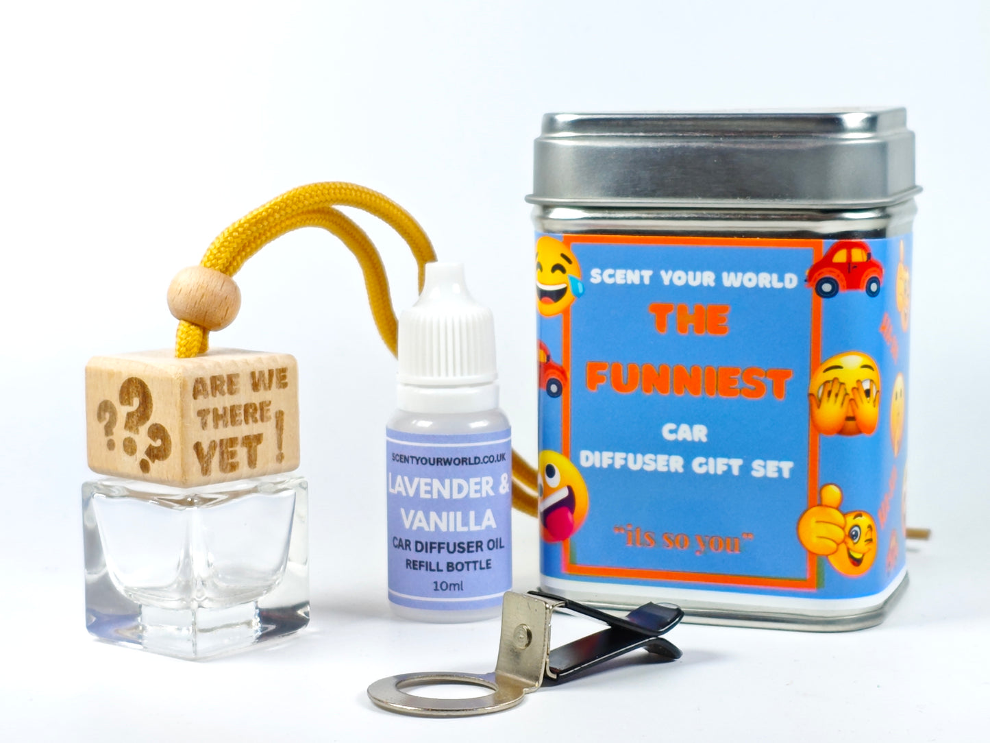Fun refillable car diffuser - Are we there yet?