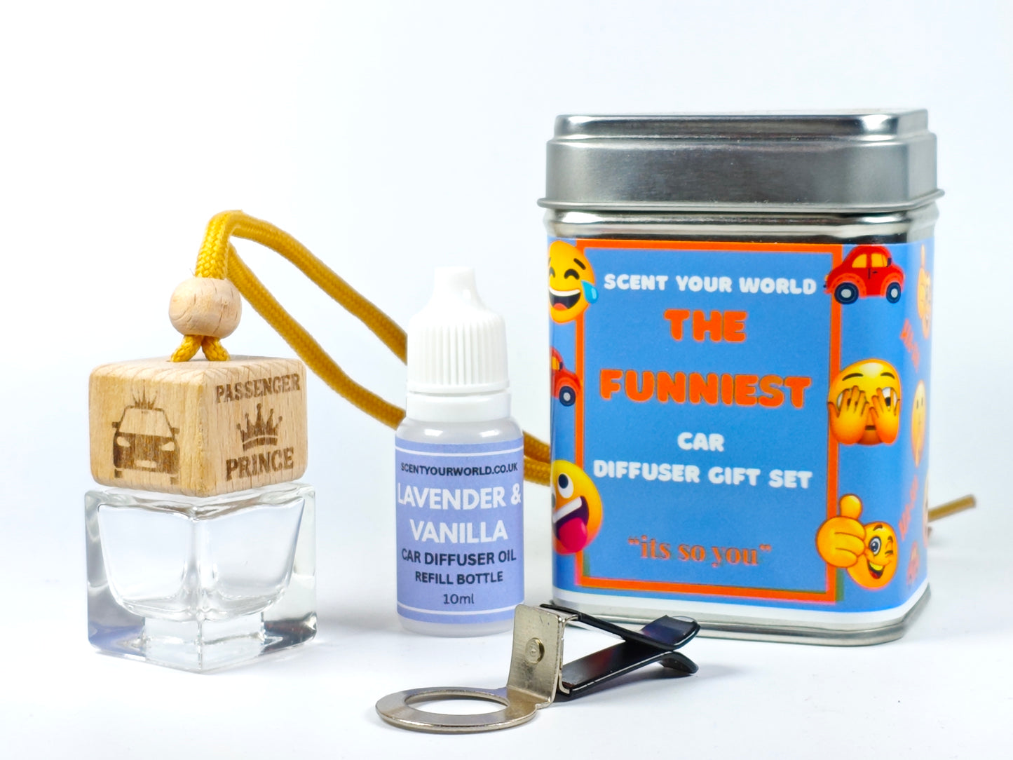 Fun refillable car diffuser - Passenger prince