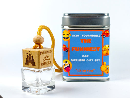 Fun refillable car diffuser - Passenger princess