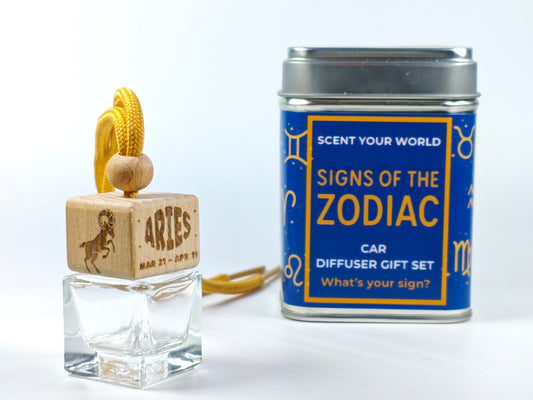 Aries - Zodiac - Refillable car diffuser