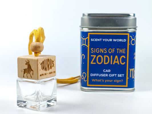 Taurus - Zodiac - Refillable car diffuser
