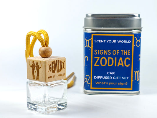 Gemini - Zodiac - Refillable car diffuser