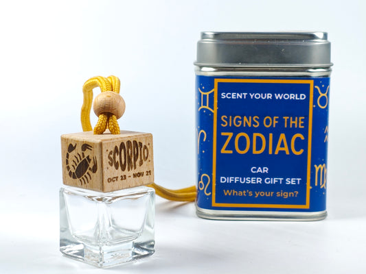 Scorpio - Zodiac - Refillable car diffuser