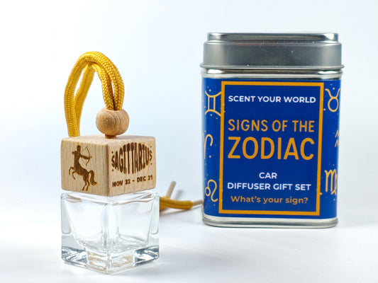 Sagittarius - Zodiac - Refillable car diffuser