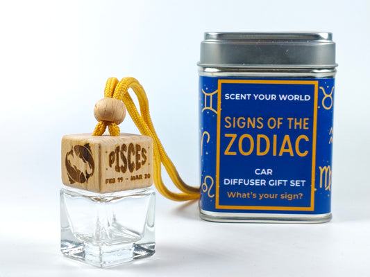 Pisces - Zodiac - Refillable car diffuser
