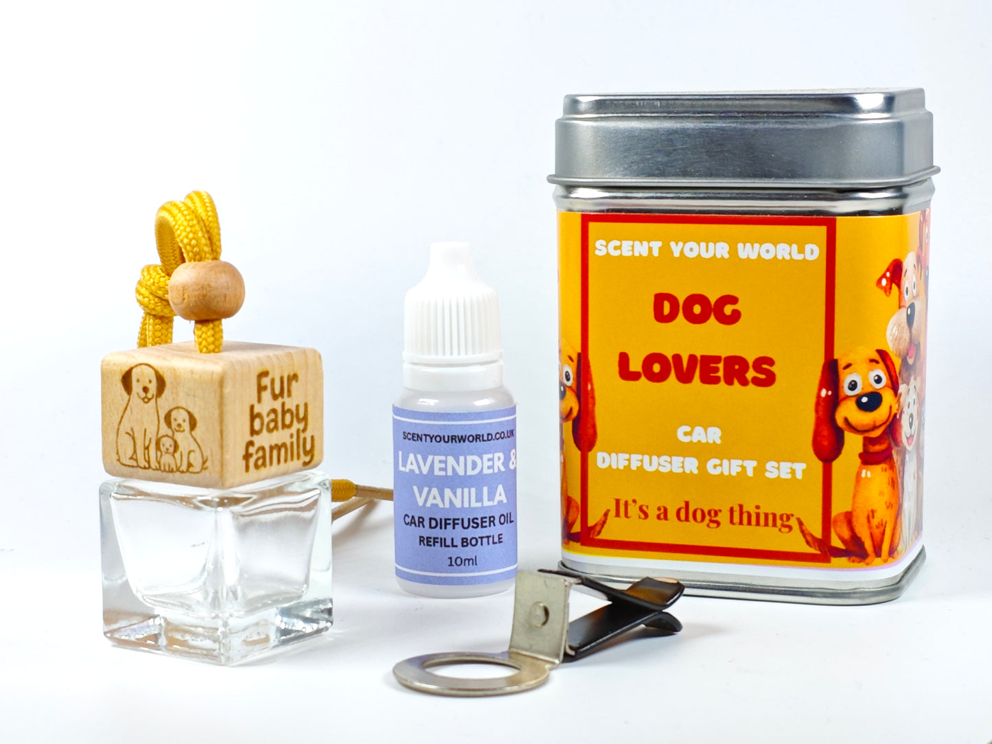 Fur baby family - Refillable car diffuser