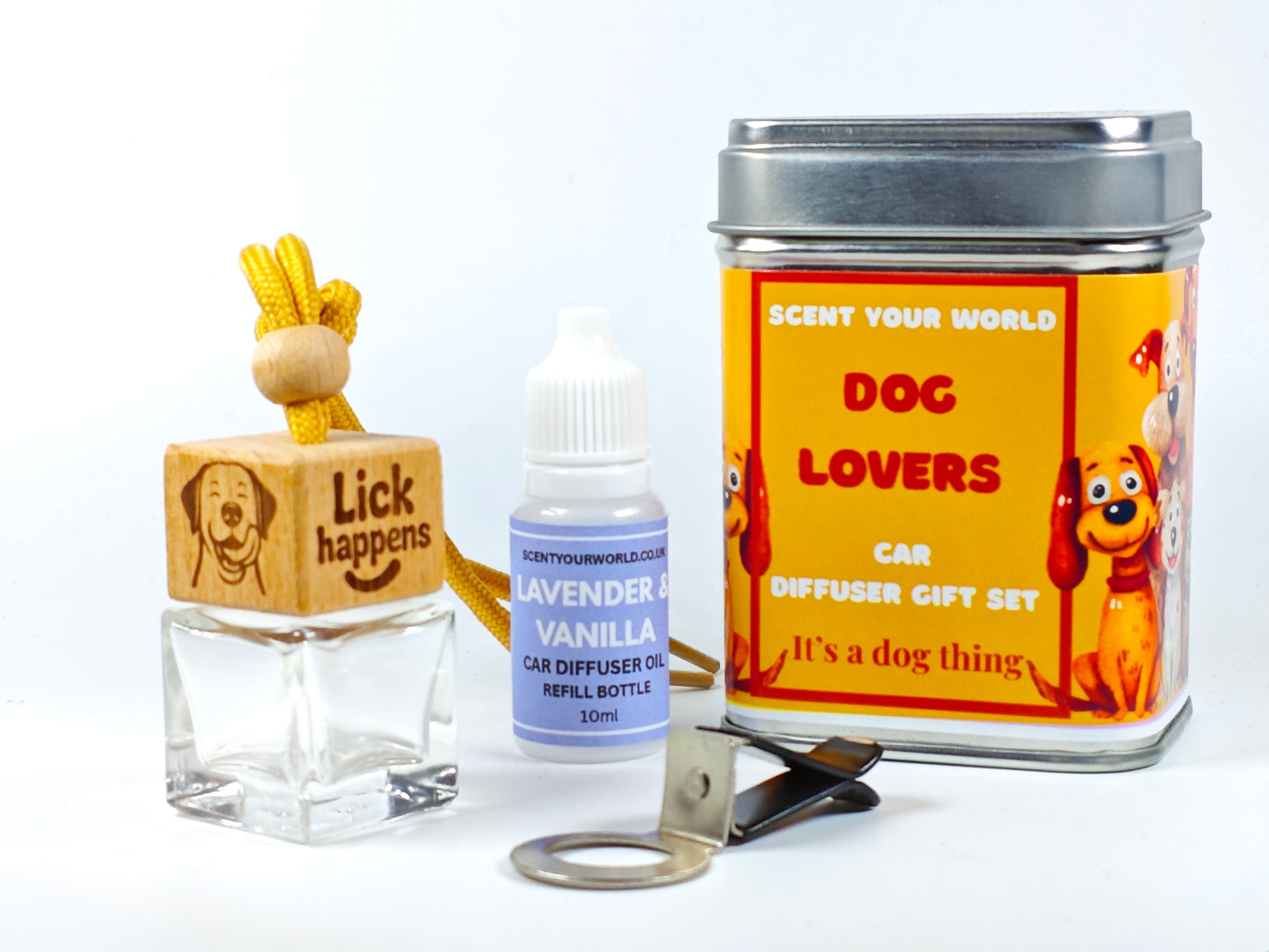 Lick happens - Refillable car diffuser