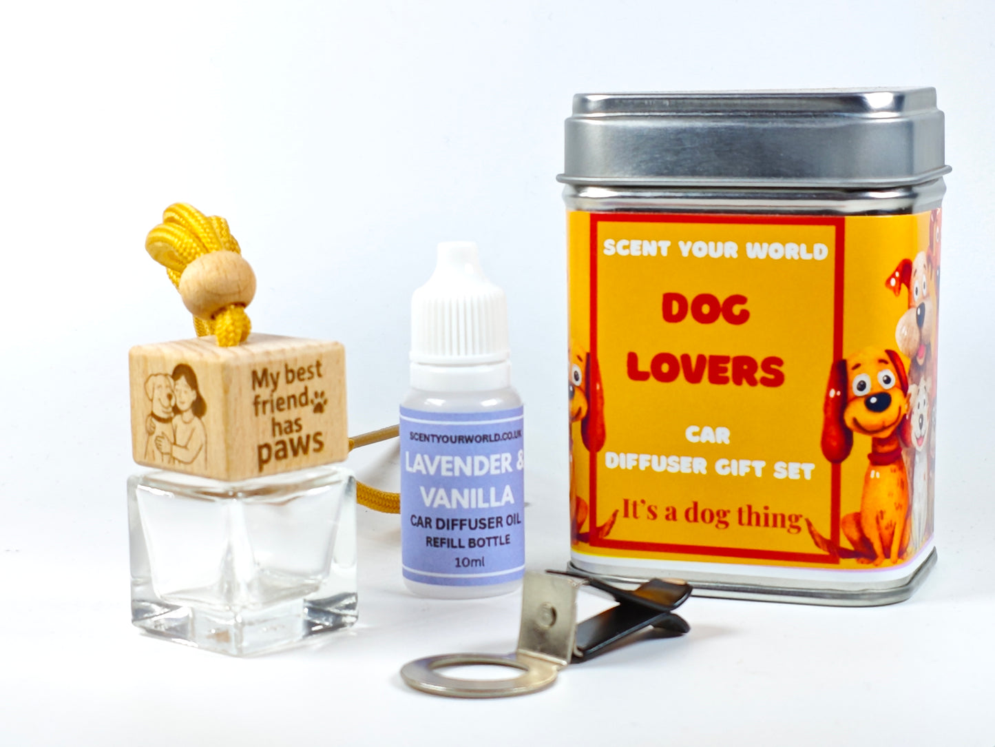 My best friend has paws - Refillable car diffuser