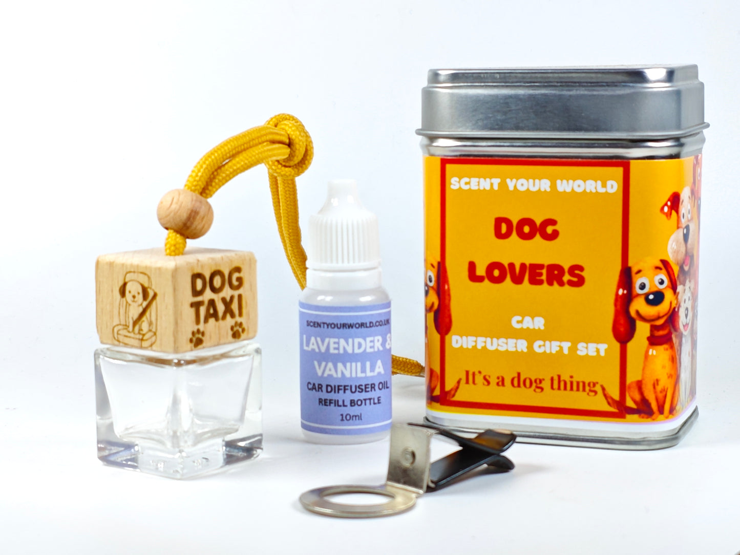 Dog taxi - Refillable car diffuser