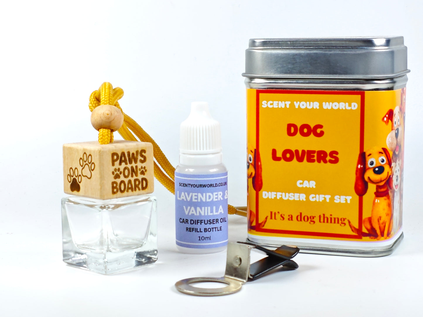Paws on board - Refillable car diffuser